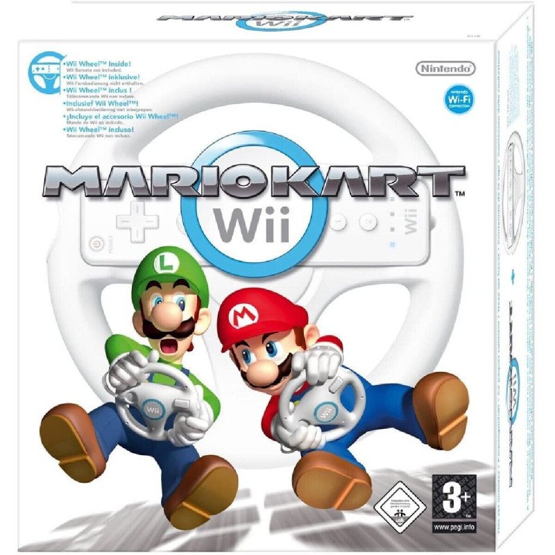 WII Pack Volant Mario Kart Cib
