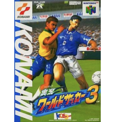 N64 Jikkyou world soccer 3 Loose Jap