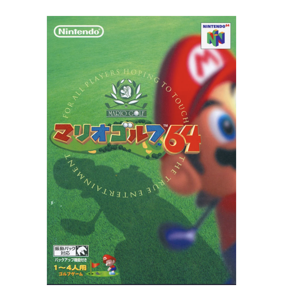 N64 Mario golf Loose Jap