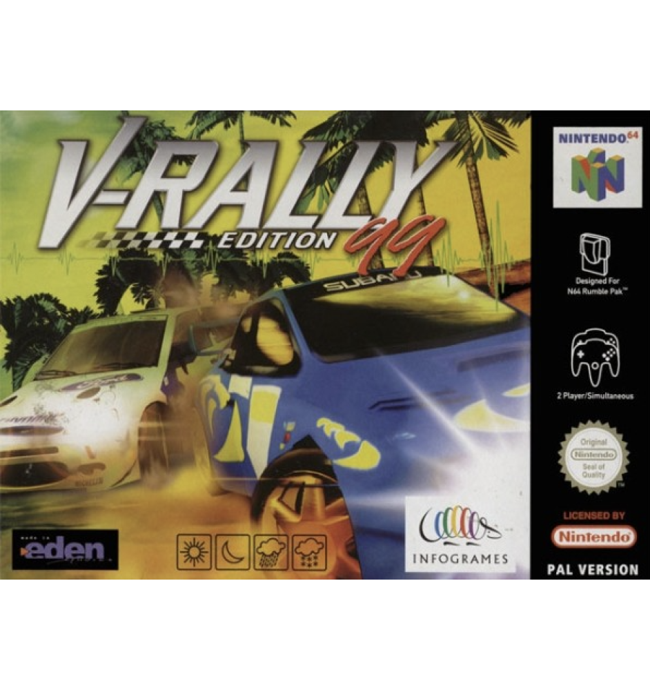 N64 V-Rally 99 Eur Loose