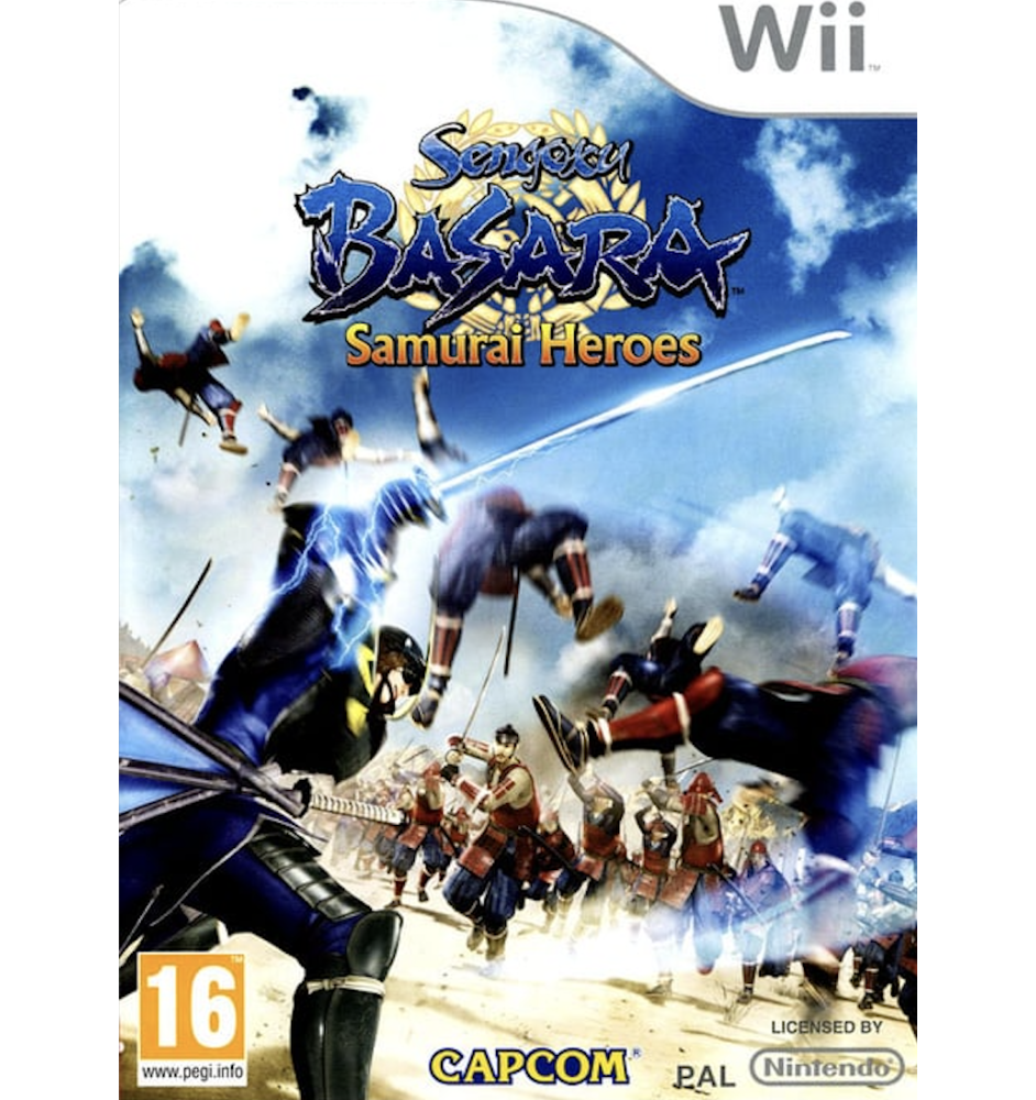 WII Sengoku Basara Samurai Heroes Cib