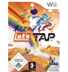 WII Let's Tap Neuf