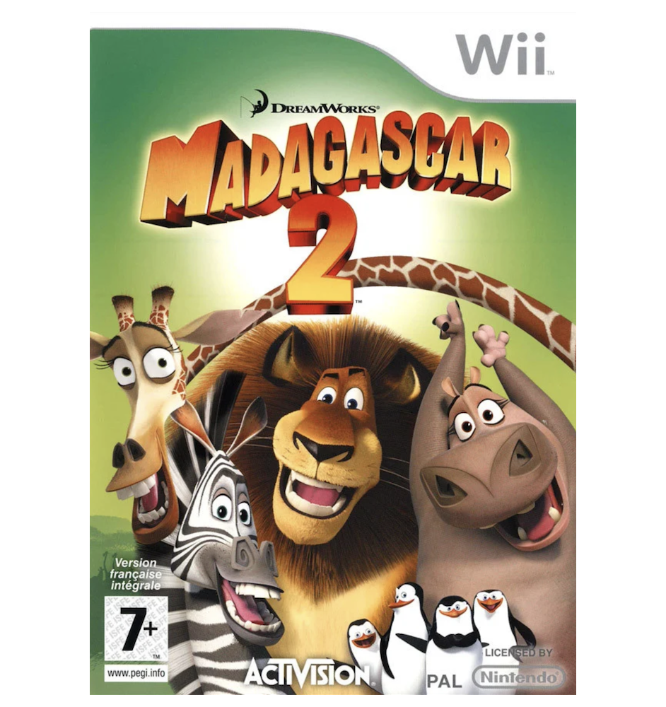 WII Madagascar 2 Cib