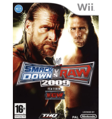 WII Smackdown Vs Raw Featuring ECW 2009 Cib