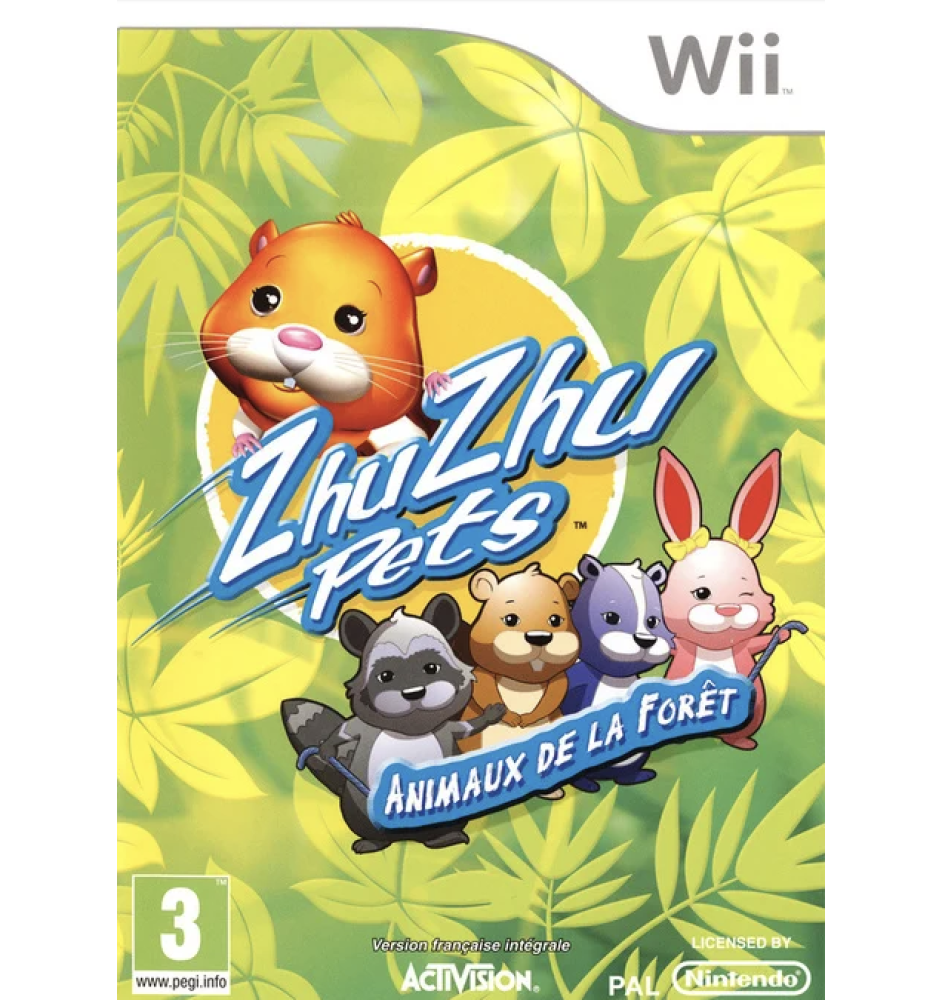 WII Zhuzhu Pets Animaux De La Foret Cib