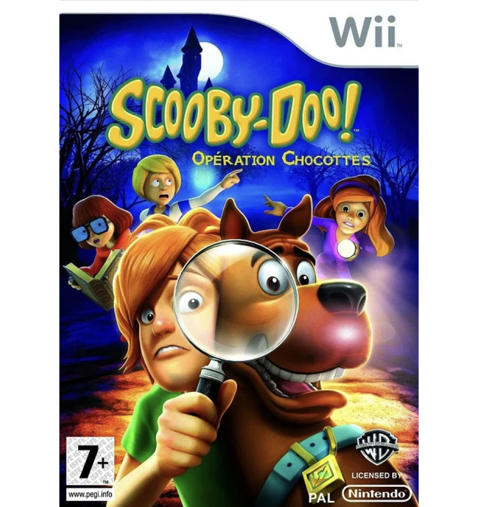 WII Scooby-Doo Opération Chocottes Cib