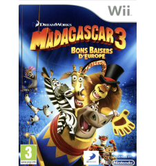 WII Madagascar 3 Bons Baisers d'Europe Cib