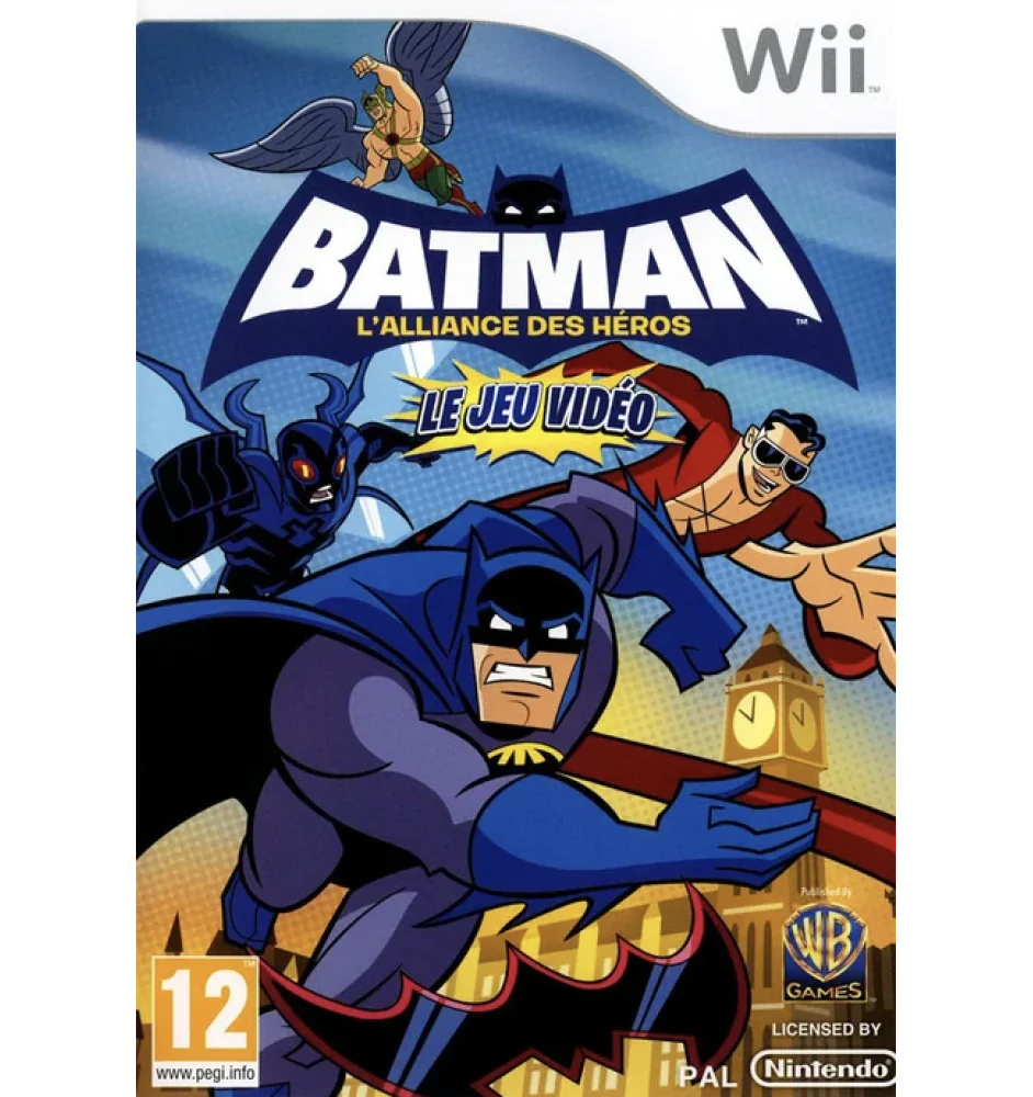 WII Batman L'alliance Des Héros Cib