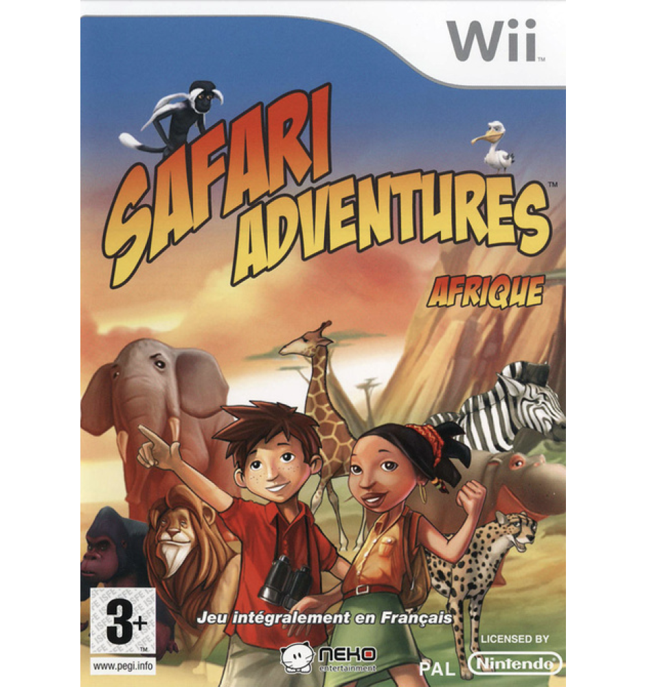 WII Safari Adventures Afrique Cib