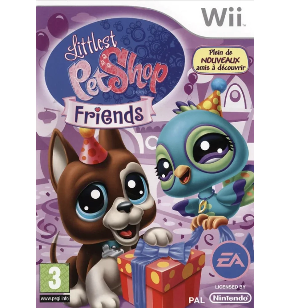 WII Littlest Petshop Friends Cib