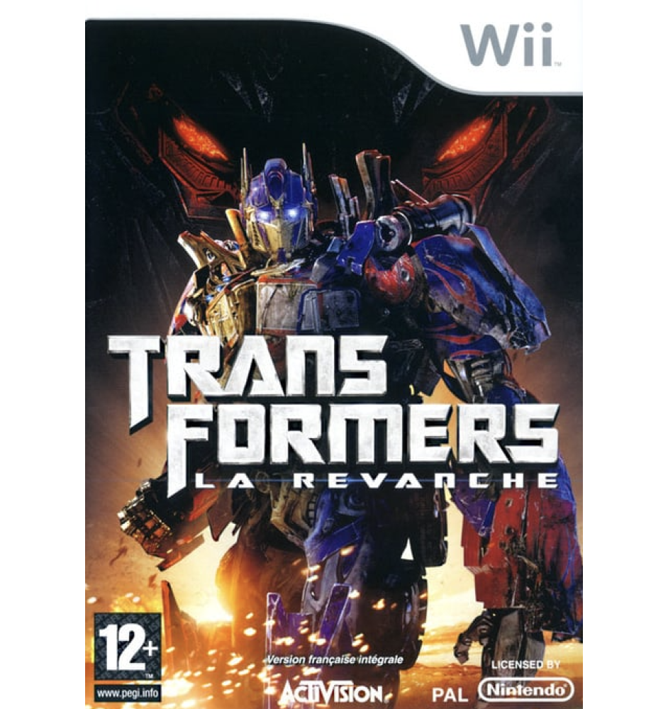 WII Transformers La Revanche Cib