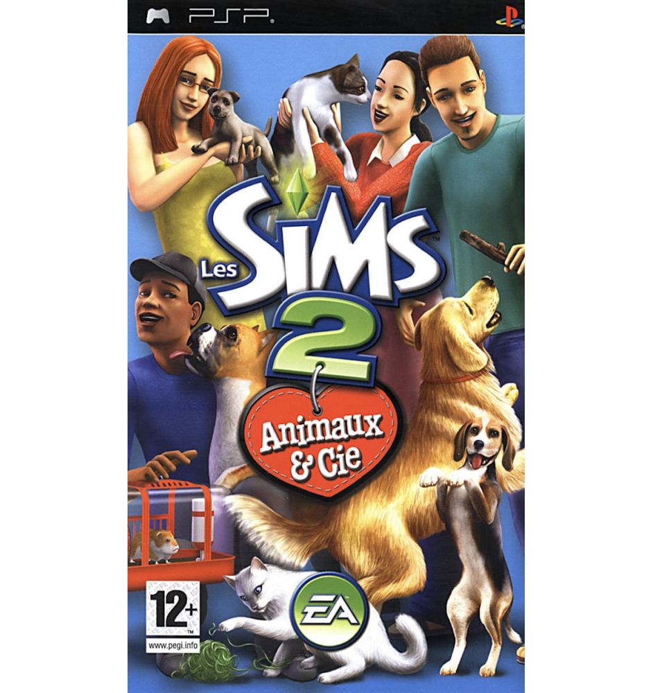 PSP Les sims 2 animaux loose