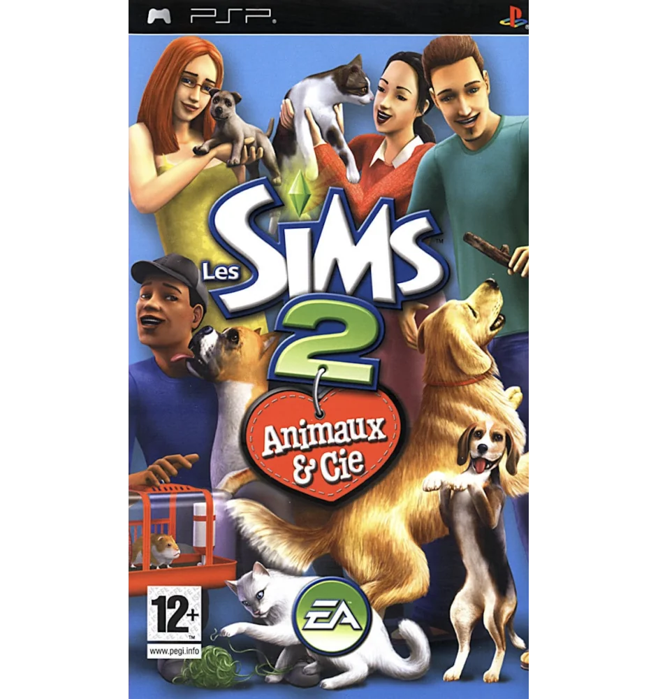 PSP Les sims 2 animaux loose
