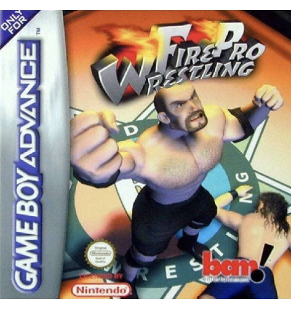 Game Boy Advance Fire Pro Wrestling Loose Eur