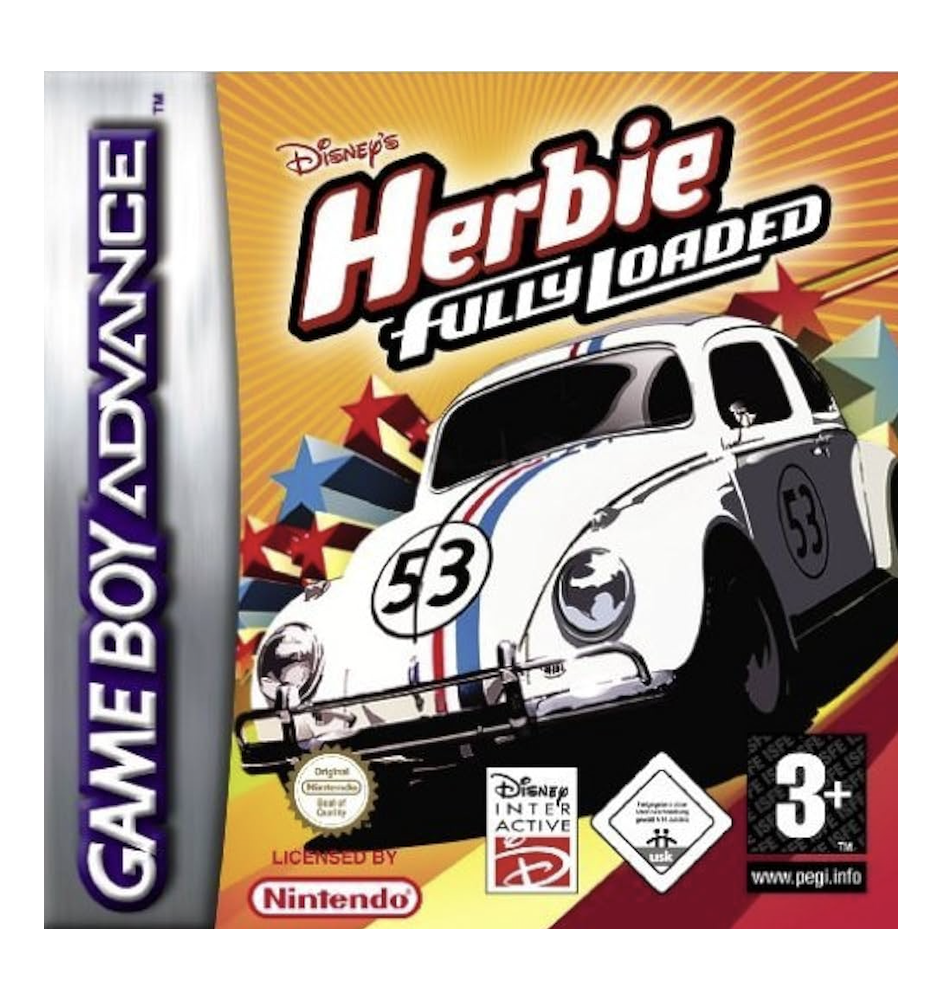 Game Boy Advance Herbie Fully Loaded Loose Eur