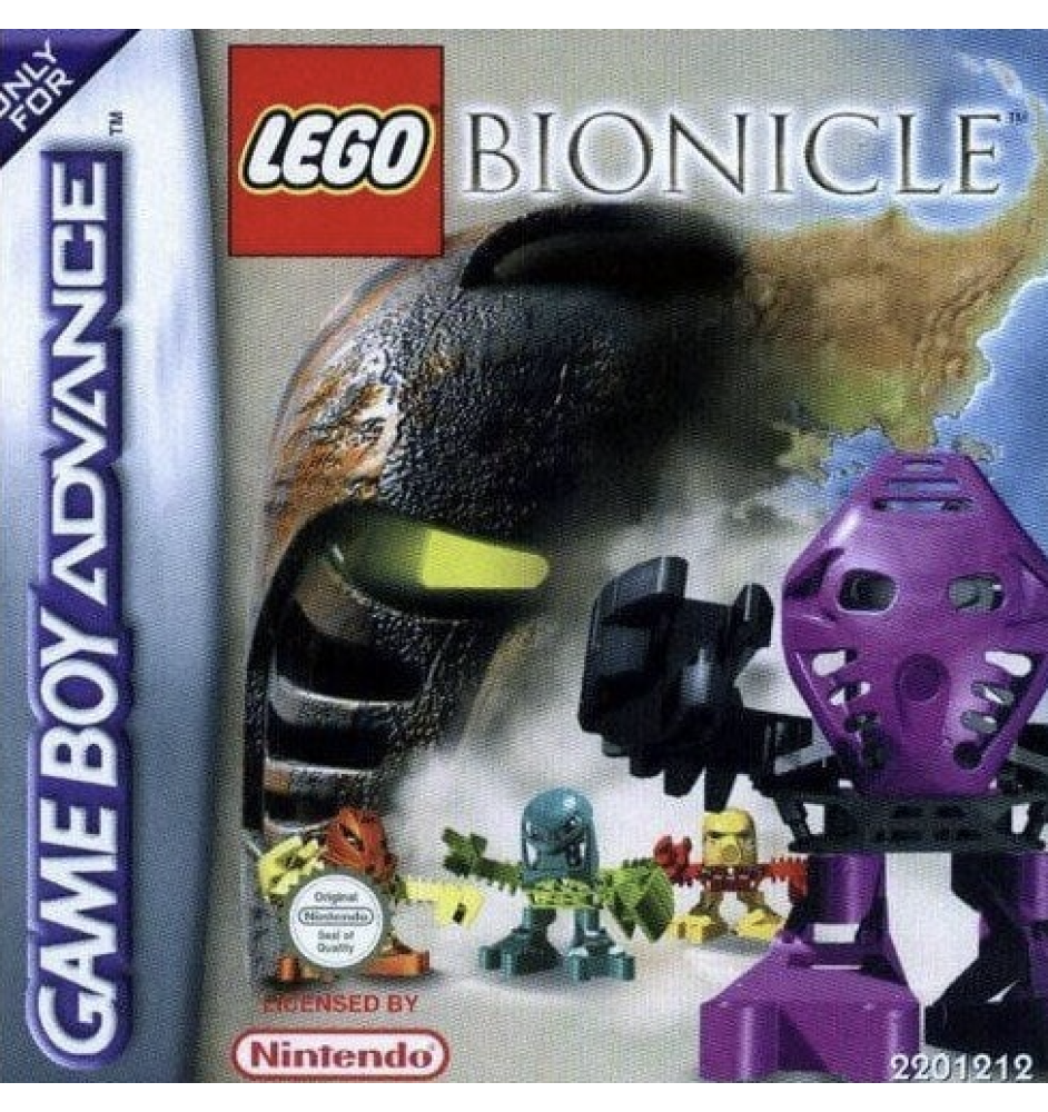 Game Boy Advance Lego Bionicle Loose Euu