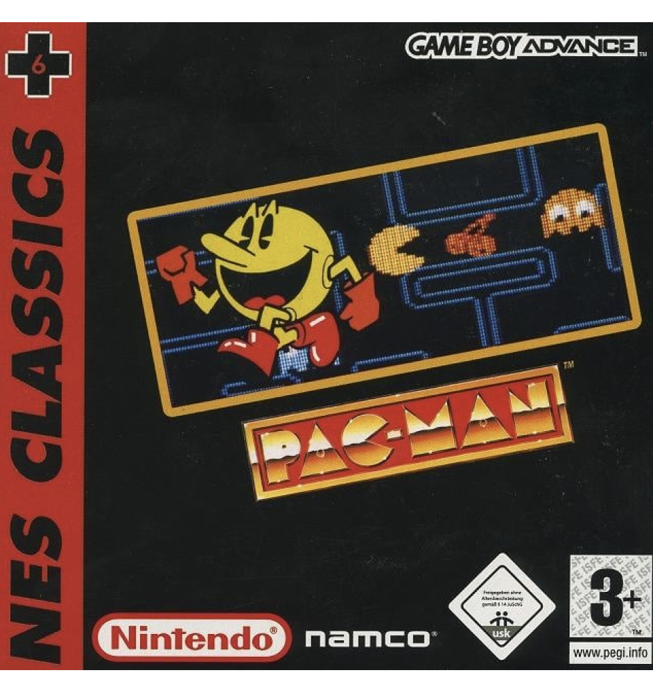 Game Boy Advance Pac Man NES Classic Loose Eur