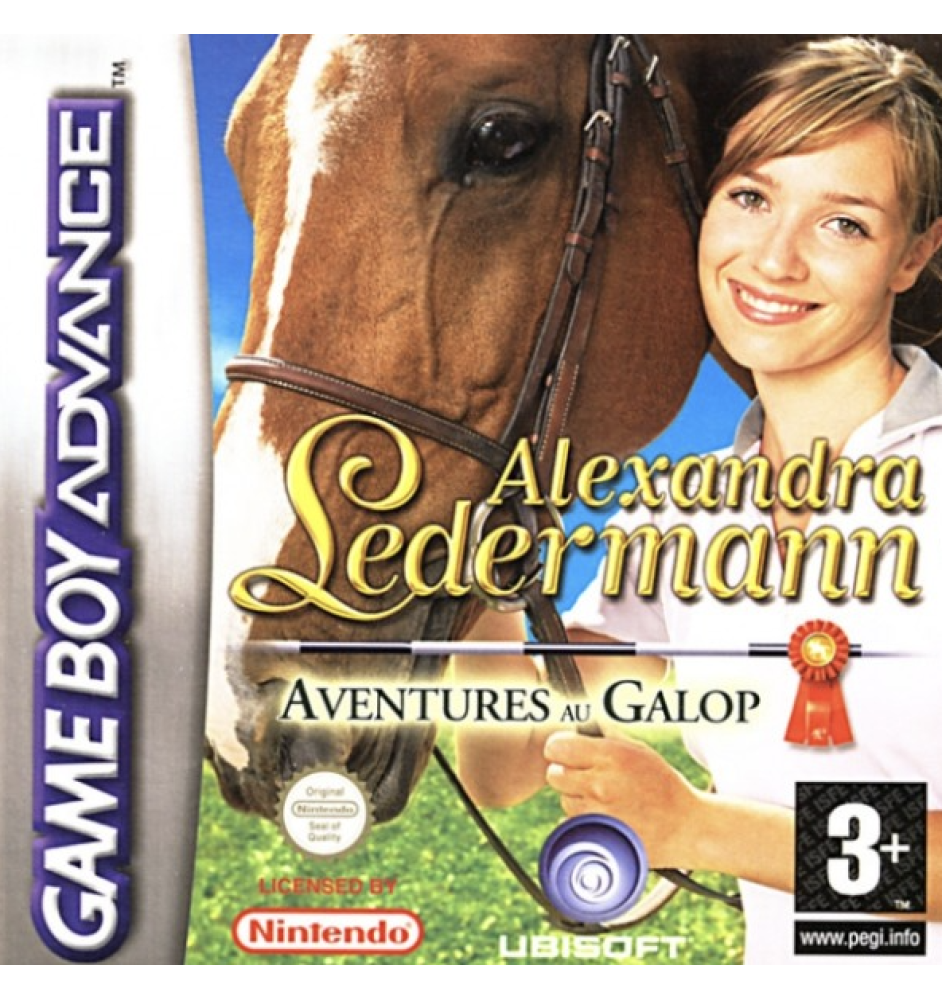 Game boy Advance Alexandra Ledermann Aventure Galop Loose