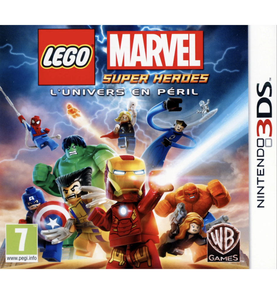 3DS Lego Marvel super heroes l'univers en peril