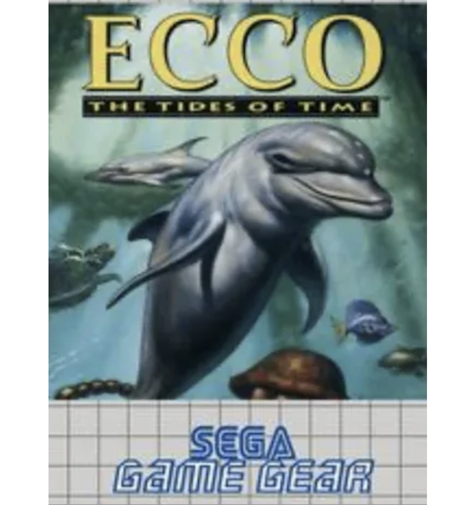 Game Gear Ecco Les Marees Du Temps Loose