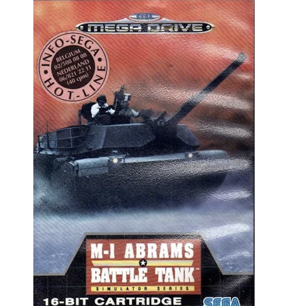 MegaDrive Abrams Battle Tank Loose