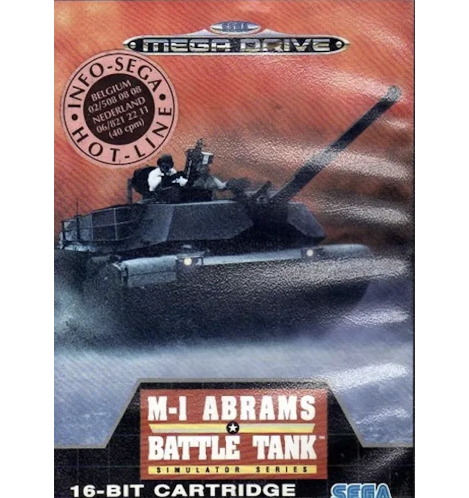 MegaDrive Abrams Battle Tank Loose
