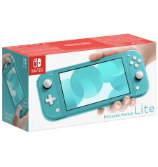 Console Nintendo Switch Lite Turquoise + carte Sd 128GO Loose