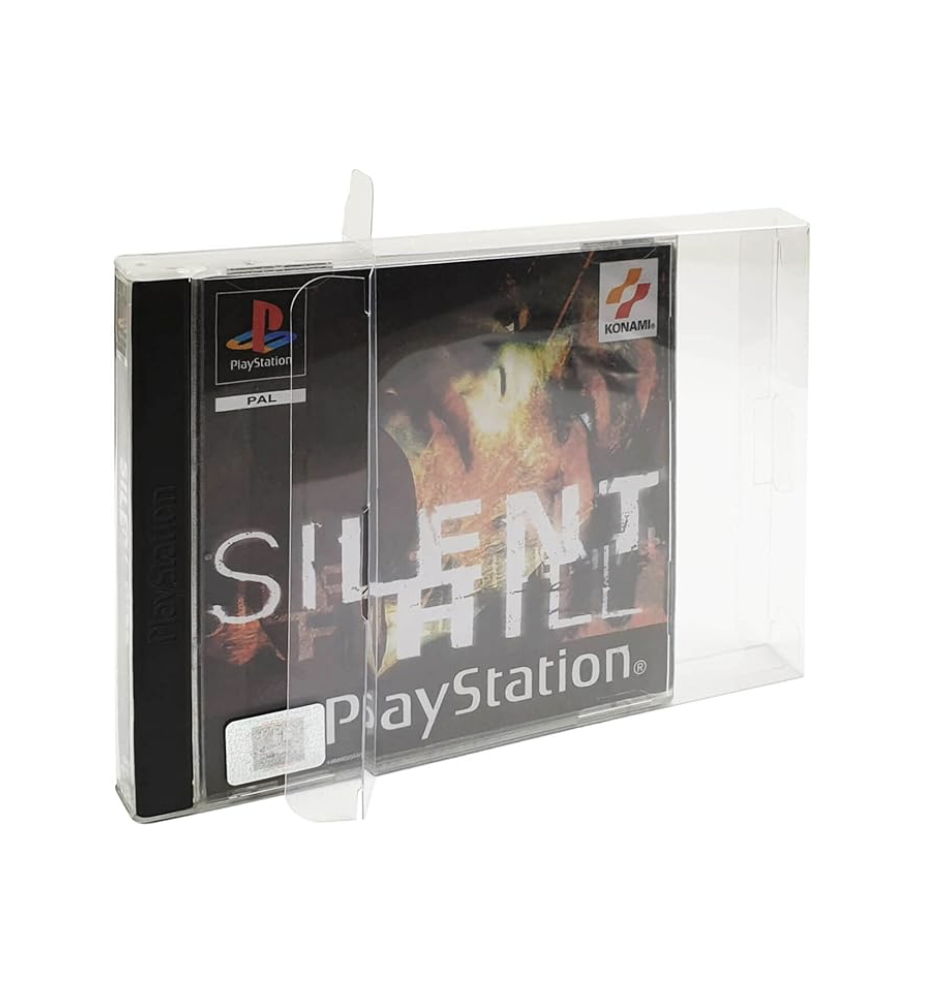 Protection cristal box pour boite single CD PS1