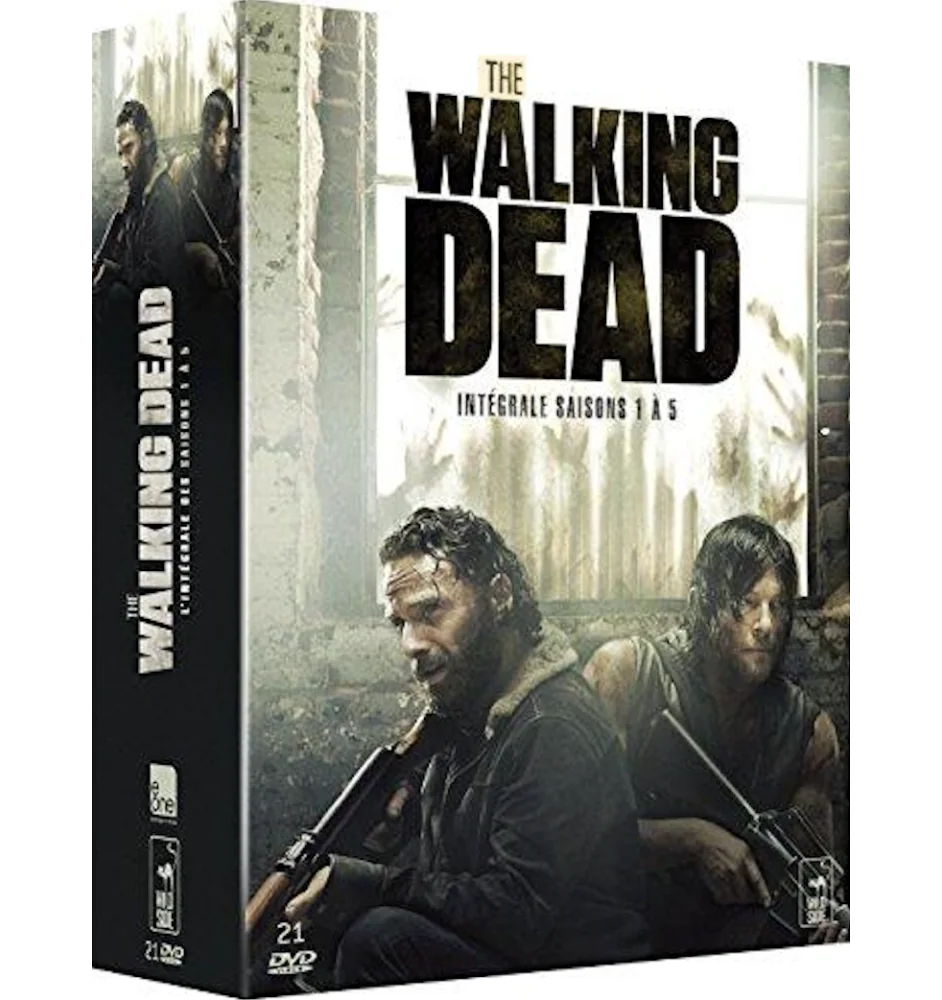 Coffret Dvd The Walking Dead L'intégrale Des Saisons 1 A 5