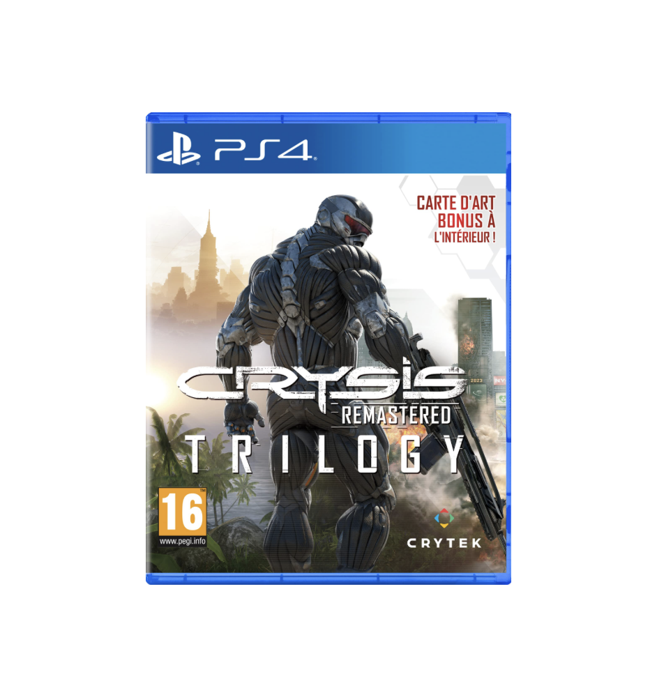 PS4 Crysis Trilogy remastered