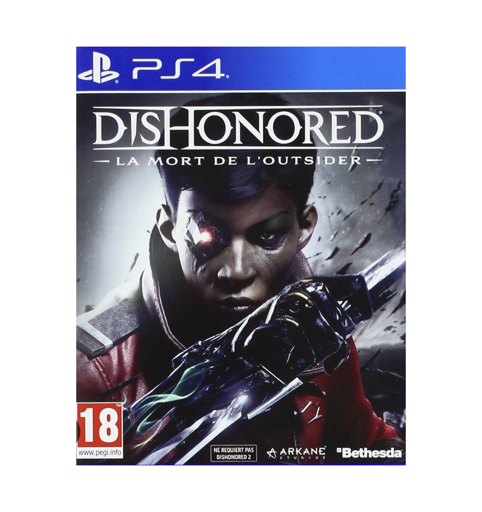 PS4 Dishonored La mort de l'outsider