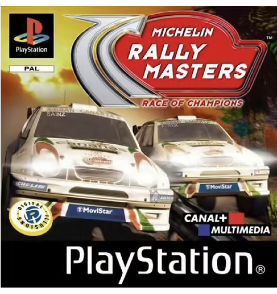PS1 Rally Masters Race Of Champions Cib