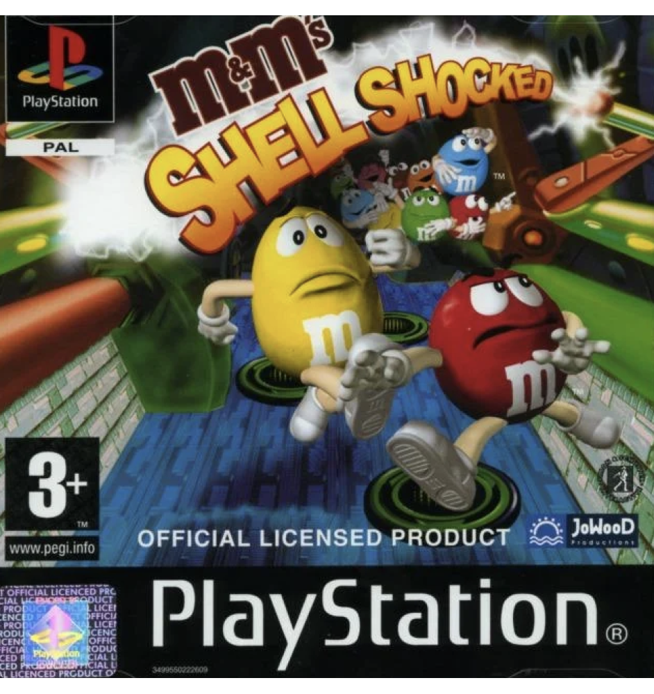 PS1 M&Ms Shell Shocked Cib