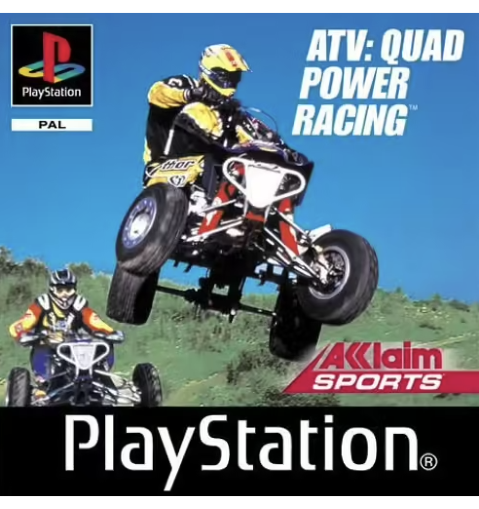 PS1 ATV Quad Power Racing Sn