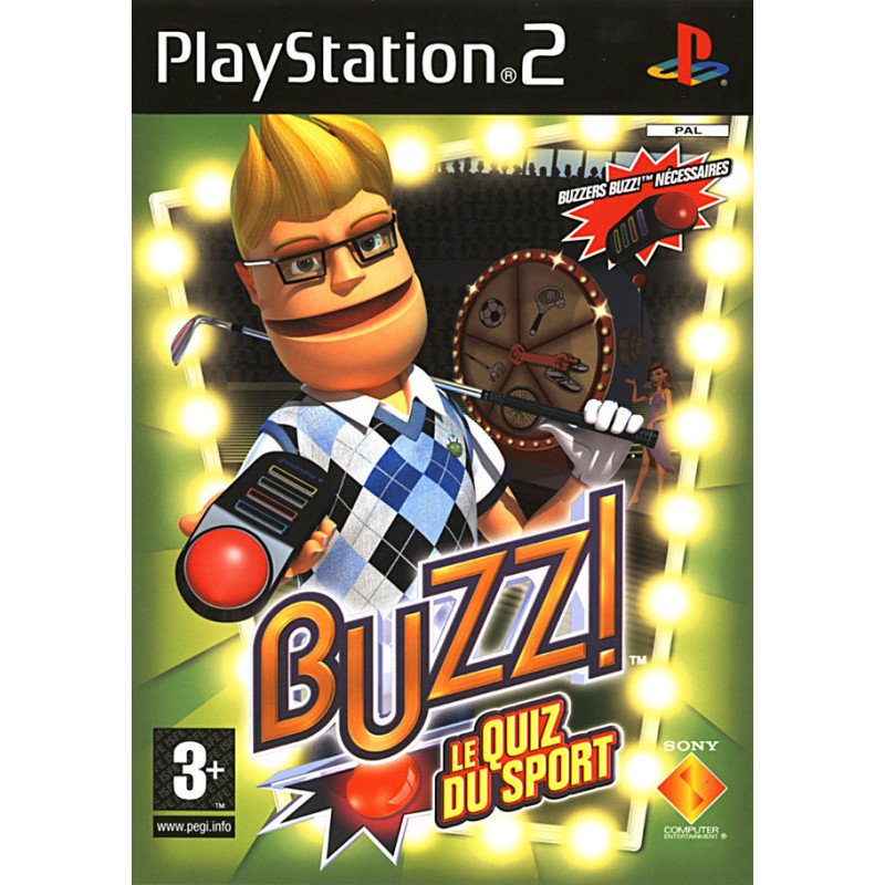 PS2 Buzz Le Quiz du sport Cib