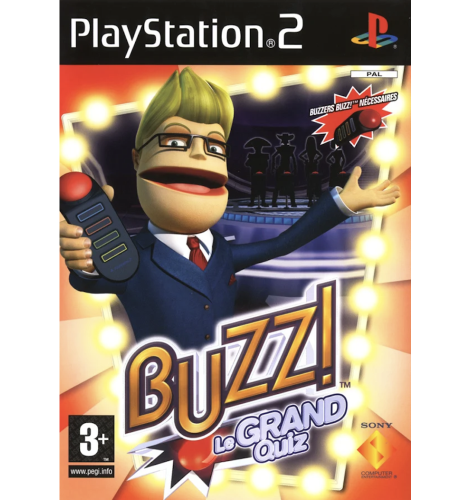 PS2 Buzz Le Grand Quiz Cib