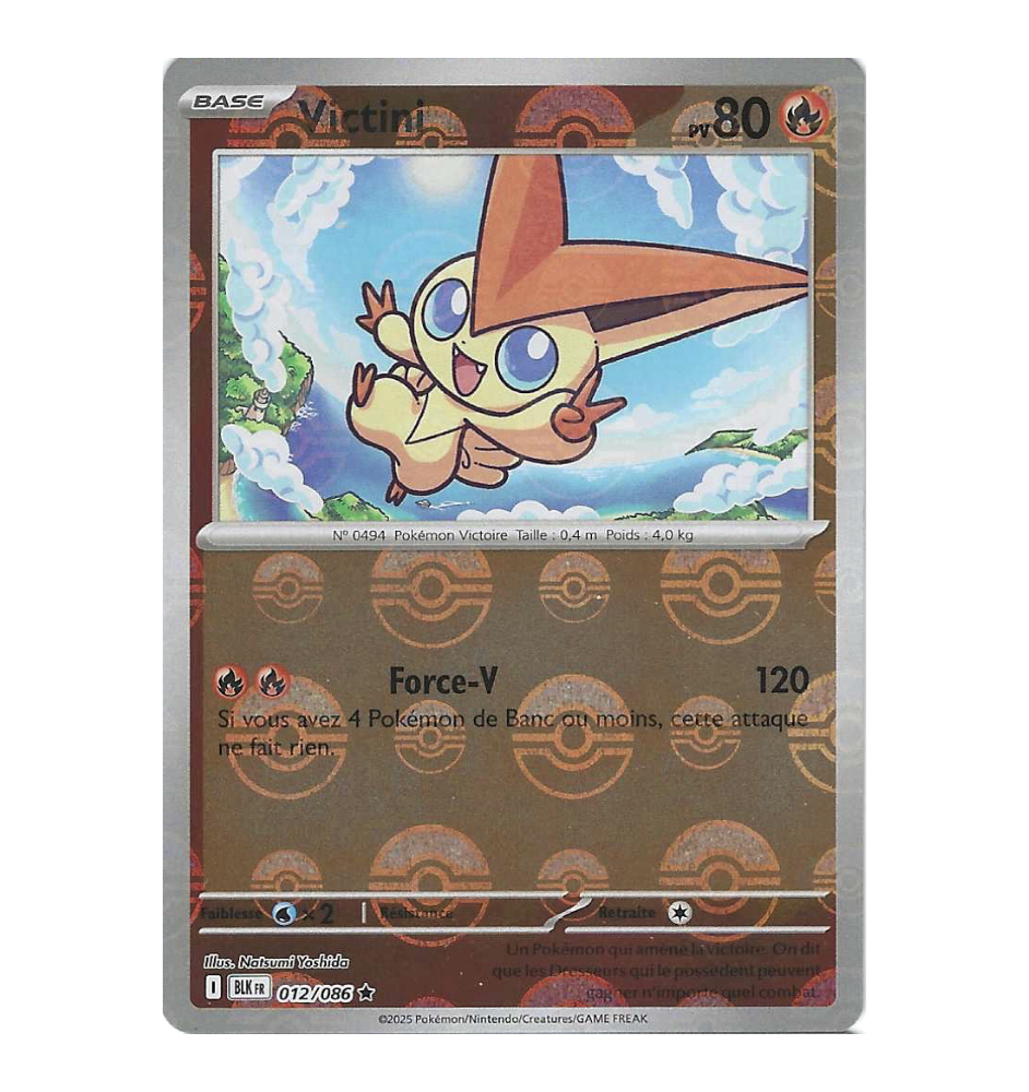 Victini 012/086 Reverse Pokeball