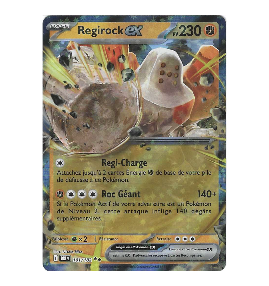 Regirock Ex 101/182