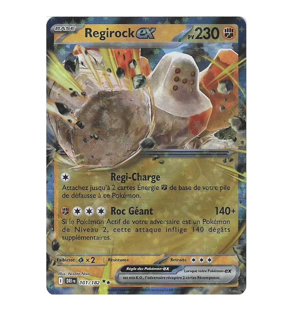 Regirock Ex 101/182