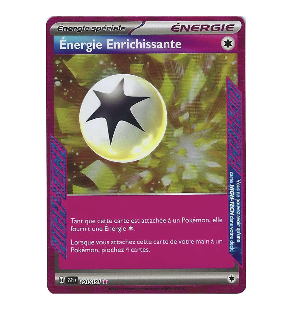 Dresseur Energie Enrichissante 191/191