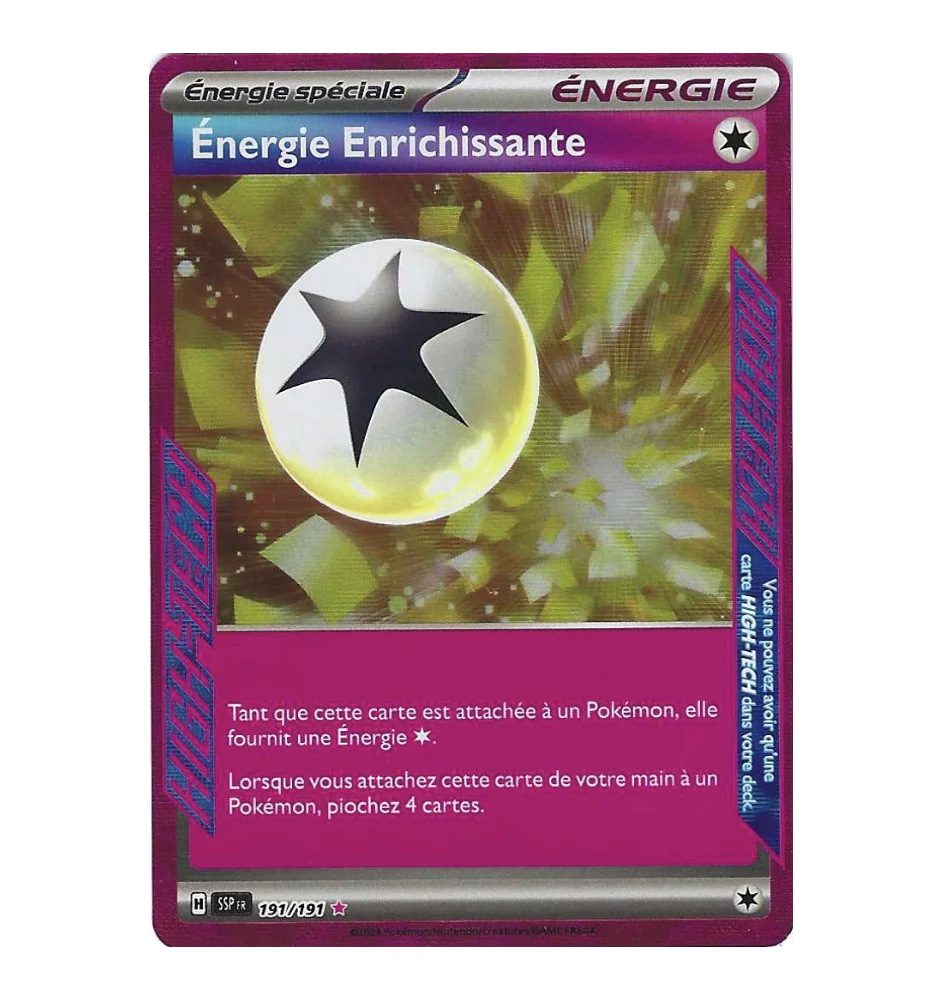 Dresseur Energie Enrichissante 191/191