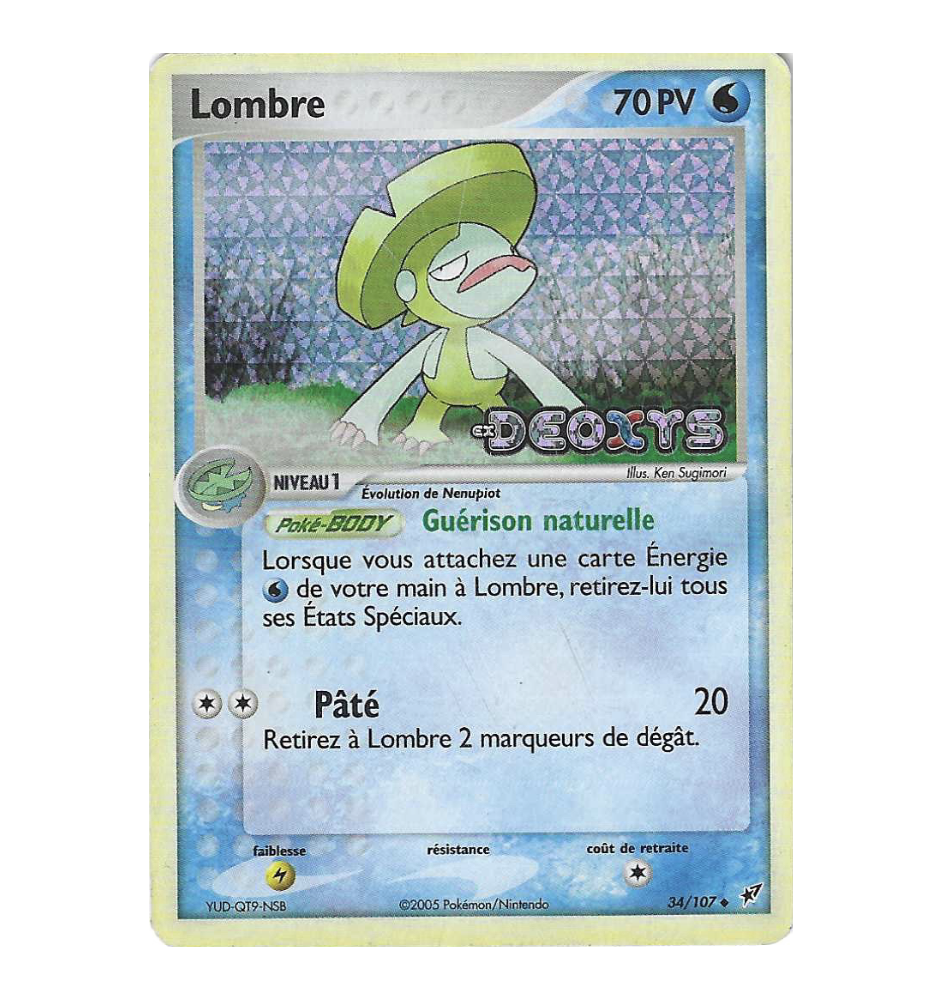 Lombre 34/107 Holo Stamp