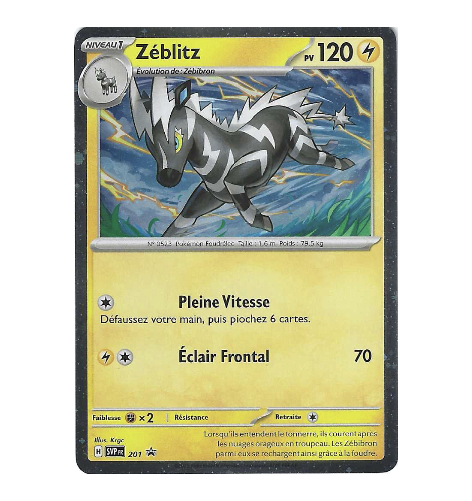 Zéblitz 201 Promo Cosmo Holo