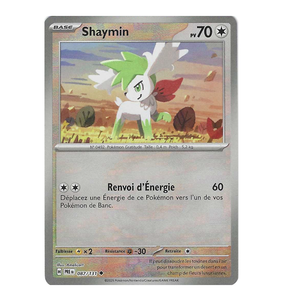 Shaymin 087/131 Reverse Pokeball