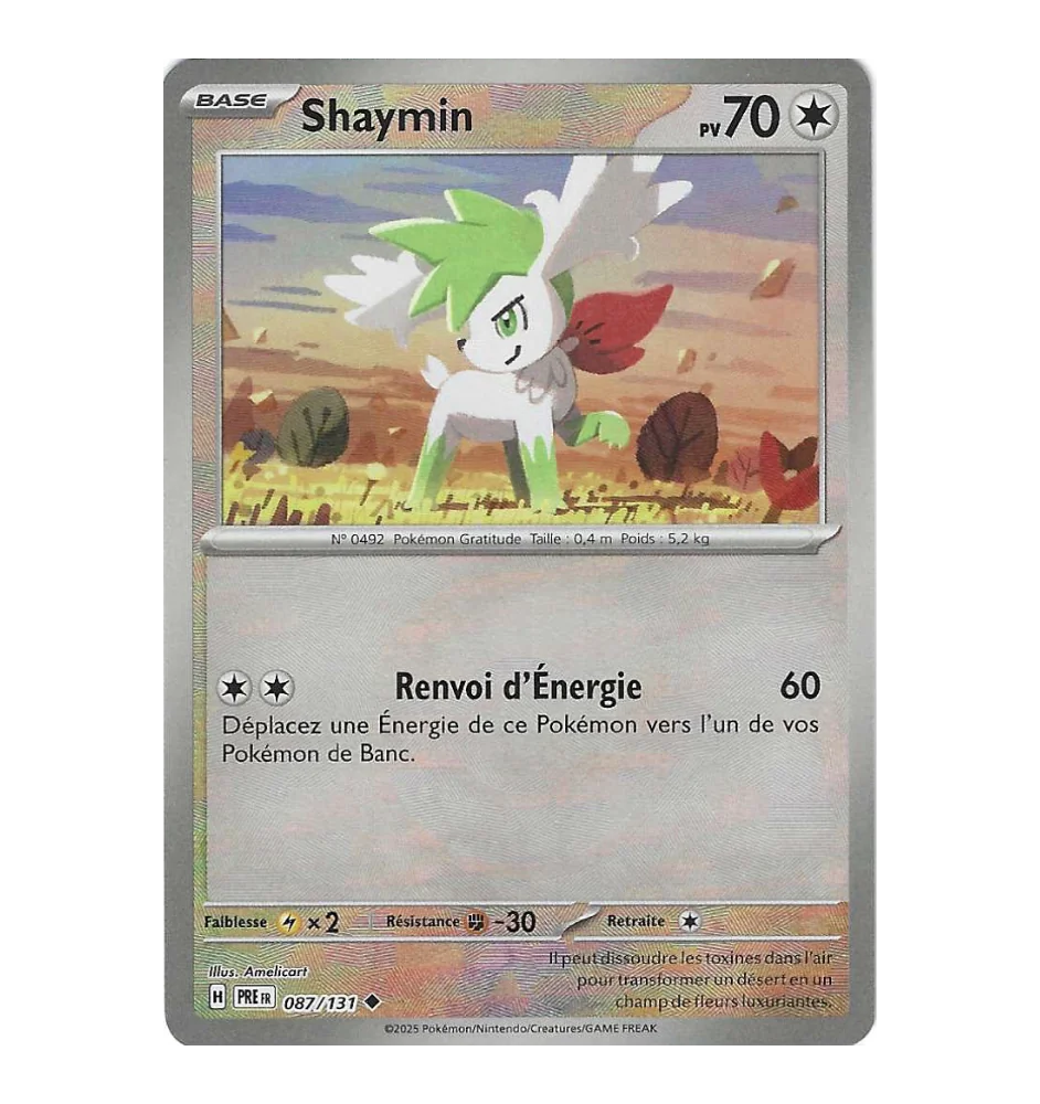 Shaymin 087/131 Reverse Pokeball