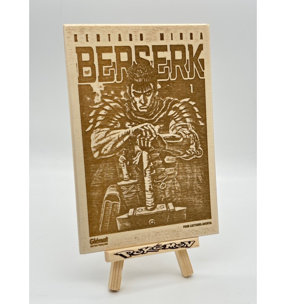 Gravure sur bois : Manga Berserk
