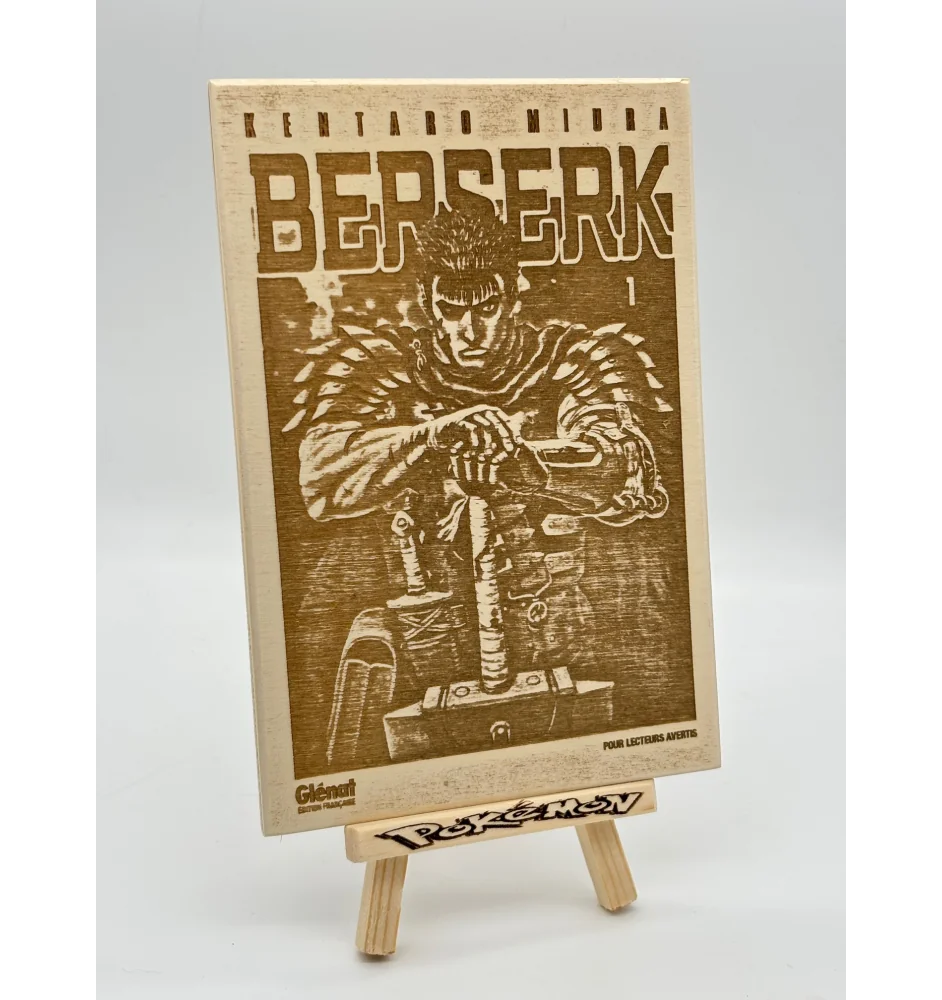 Gravure sur bois : Manga Berserk