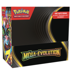 Pré-vente Officielle Pokémon display + carte promo Méga Evolution ME01