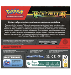 Pré-vente Officielle Pokémon display + carte promo Méga Evolution ME01