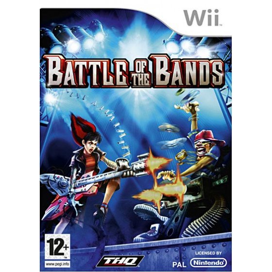 WII BATTLE OF THE BANDS CIB